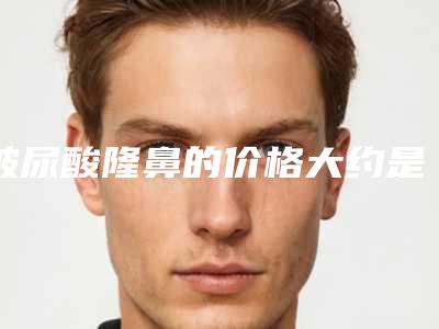 玻尿酸隆鼻的价格大约是多少呢(做玻尿酸隆鼻的价格是多少)