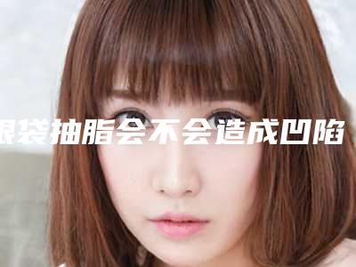 眼袋抽脂会不会造成凹陷现象呢?