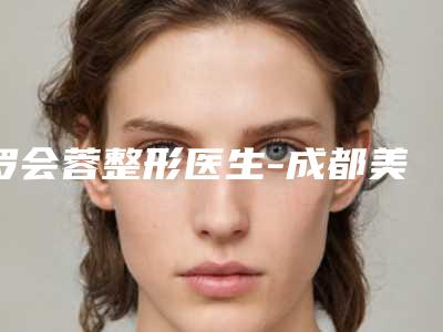 罗会蓉整形医生-成都美芯东裕医疗美容罗会蓉医师压轴亮相,欢迎品鉴