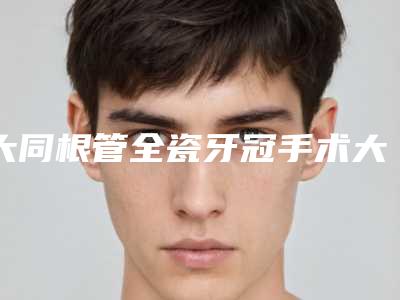 大同根管全瓷牙冠手术大概需要价钱贵不贵
