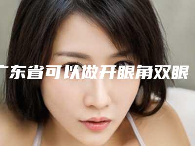 广东省可以做开眼角双眼皮手术的医院(佛山东皇医疗美容上榜理由逐一点评)