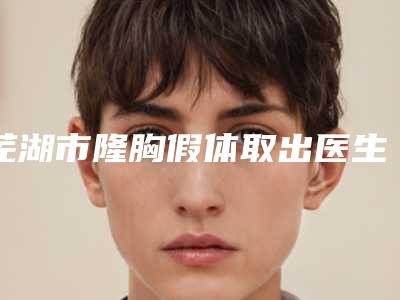 芜湖市隆胸假体取出医生排名前三名性价比高-口碑好-芜湖市吕阳整形医生信息介绍_案例